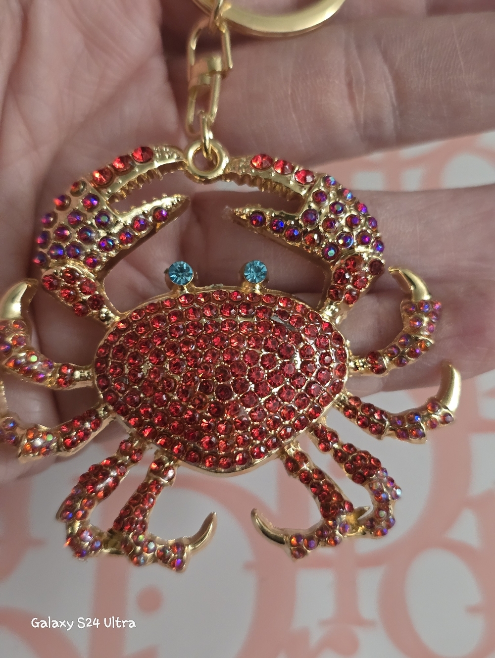 Crab Bag Charm/ Keychain NEW - Picture 9 of 9